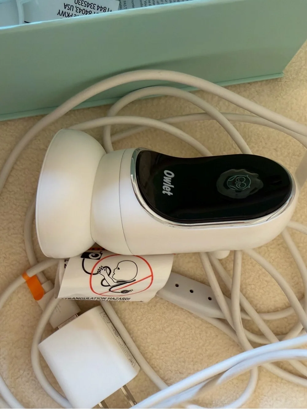 Owlet Smart Baby Monitor Camera - White